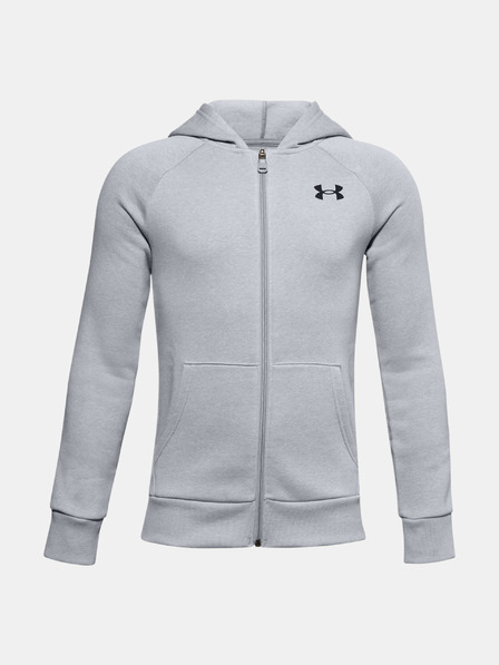 Under Armour Fiú felső Under Armour RIVAL COTTON FZ HOODIE