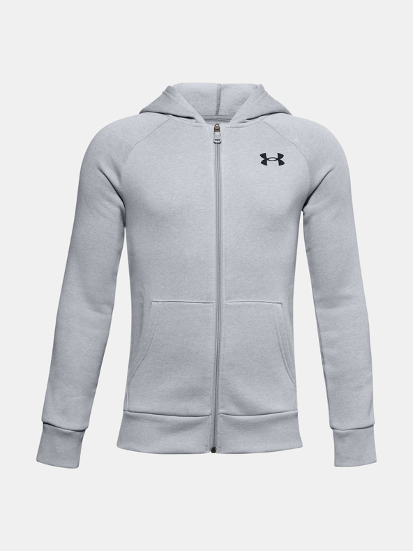 Under Armour Fiú felső Under Armour RIVAL COTTON FZ HOODIE