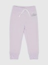 GAP Gyerek fleece sportnadrág logóval army GAP