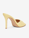 Steve Madden Világossárga Női Steve Madden Signify magas sarkú papucsok