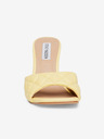 Steve Madden Világossárga Női Steve Madden Signify magas sarkú papucsok