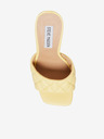 Steve Madden Világossárga Női Steve Madden Signify magas sarkú papucsok
