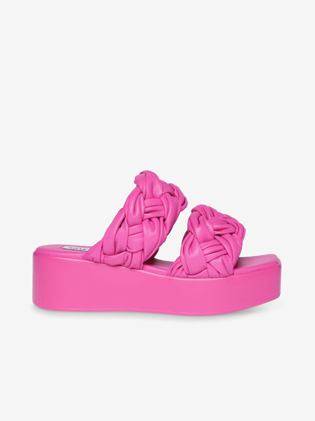 Steve Madden Sötét rózsaszín női platform papucs Steve Madden Bazaar