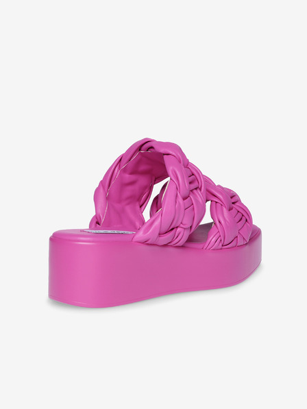 Steve Madden Sötét rózsaszín női platform papucs Steve Madden Bazaar