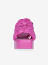 Steve Madden Sötét rózsaszín női platform papucs Steve Madden Bazaar