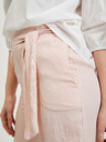 Orsay ORSAY halványrózsaszín lenvászonnal kevert anyagú női nadrág