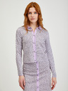 Orsay ORSAY halványlila mintás női kardigán