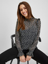 Orsay ORSAY fekete mintás női blúz