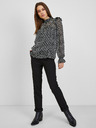 Orsay ORSAY fekete mintás női blúz