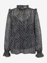 Orsay ORSAY fekete mintás női blúz
