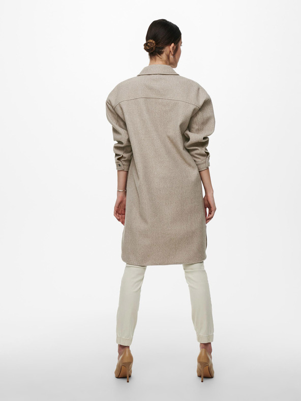 ONLY Bézs színű női könnyű pólókabát ONLY Elaine