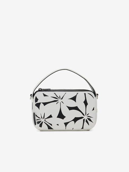 Desigual Fekete-fehér Desigual női virágos Onyx Narbonne Mini kézitáska