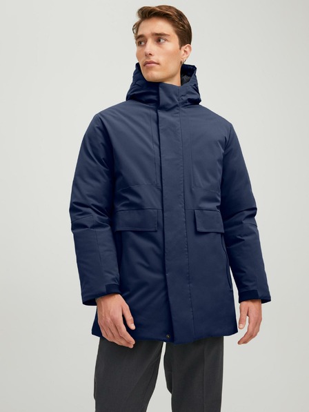 Jack & Jones Sötétkék Jack & Jones Blatiger kapucnis parka