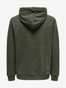 ONLY & SONS Khaki színű kapucnis pulóver ONLY & SONS Elon