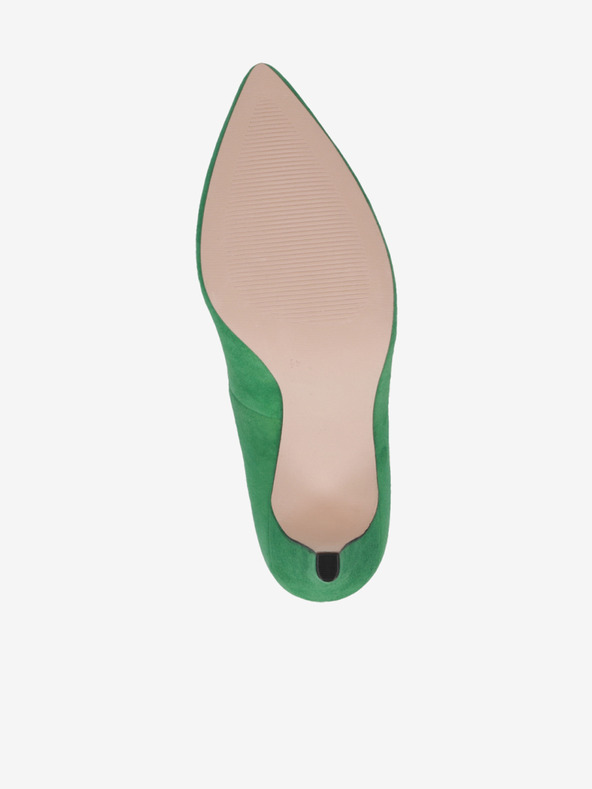 Caprice Zöld női szarvasbőr Caprice pumpa