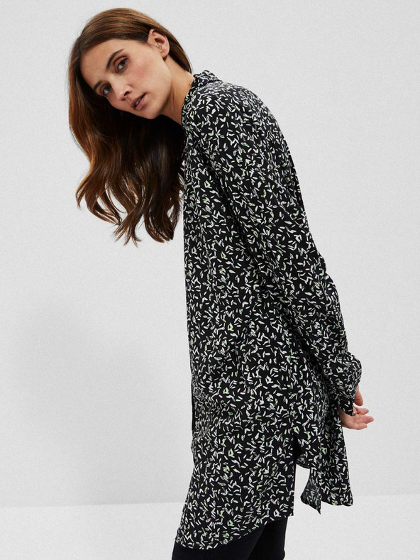 Moodo Fekete női Moodo mintás ing