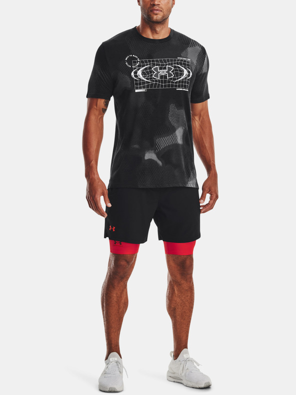 Under Armour Férfi póló Under Armour UA FBTL AOP METAL LOGO SS