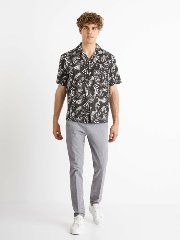 Celio Szürke férfi chino nadrág Celio Bosi