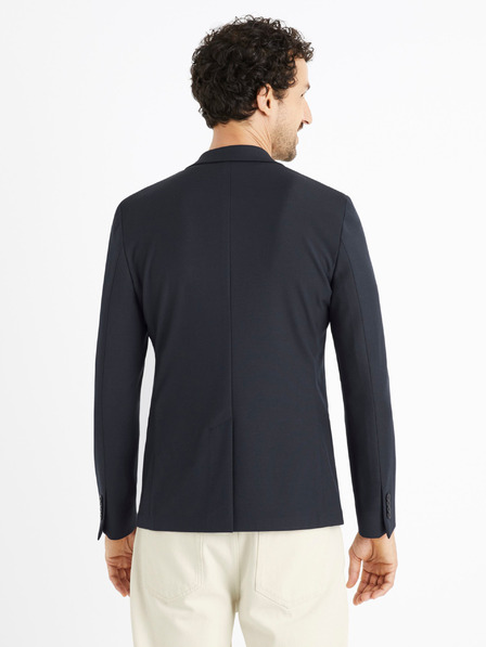 Celio Sötétkék férfi slim fit blézer Celio Cuseverin