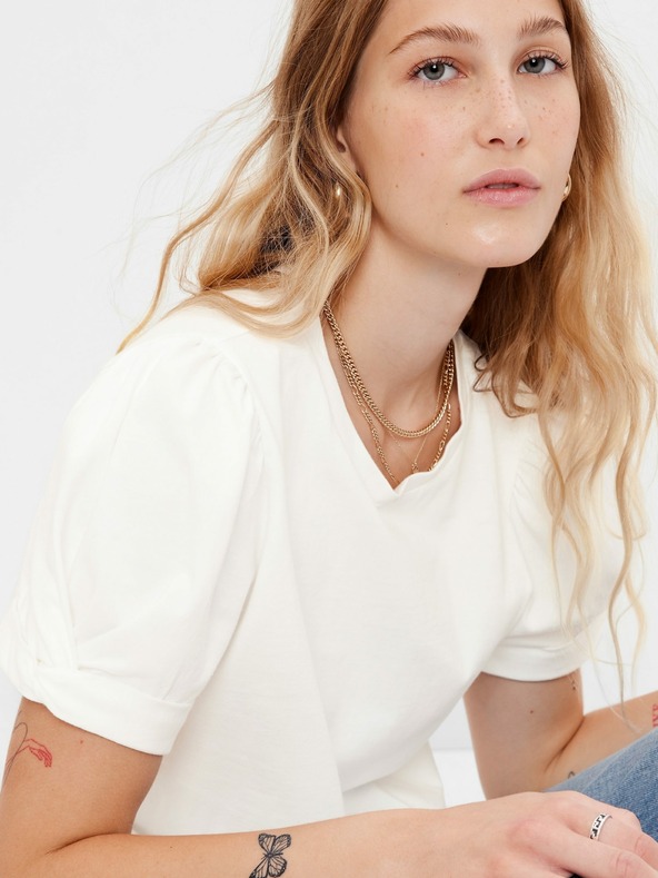 GAP Póló puffos ujjakkal GAP