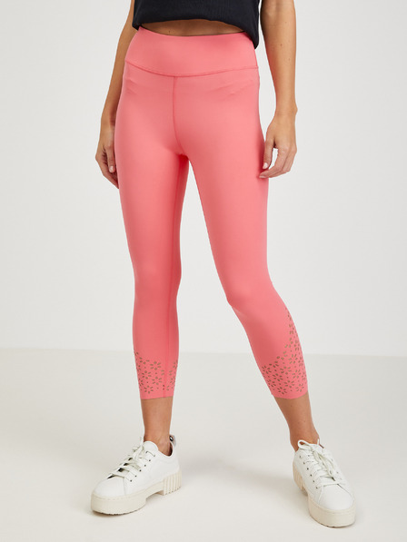 Orsay ORSAY sötétrózsaszín rövidített női leggings
