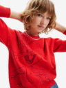 Desigual Piros Desigual női Bugs Bunny melegítőfelső