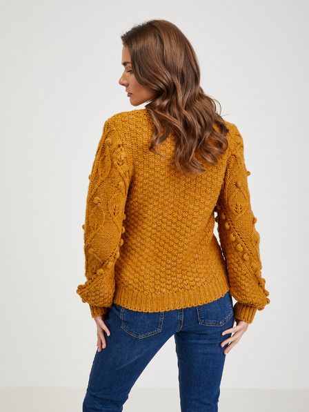 Orsay ORSAY mustárszínű női pulóver