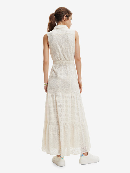 Desigual Desigual Moon krém női ing maxi ruha