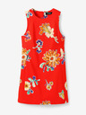 Desigual Desigual Sundance piros női virágos ruha piros