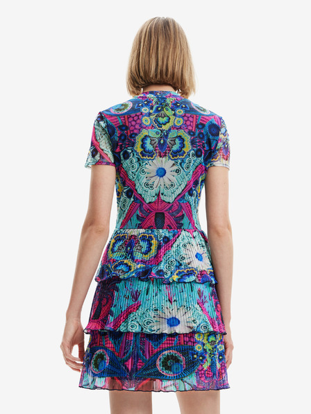 Desigual Kék női mintás női ruha Desigual Exeter-Lacroix Desigual Exeter-Lacroix