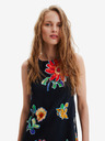 Desigual Fekete női virágos Desigual Sundance ruha Sundance