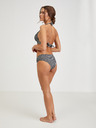 Orsay ORSAY fekete kockás női bikini alsó