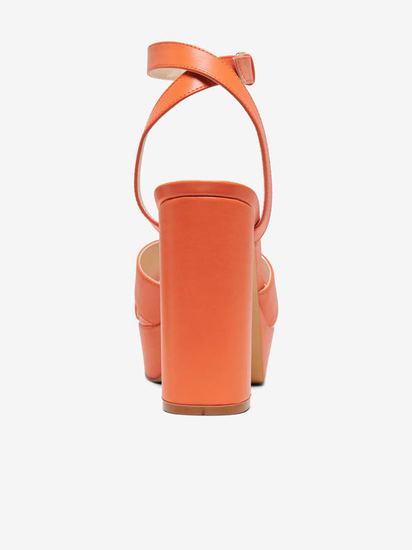 ONLY Narancssárga női sarokszandál ONLY Autum