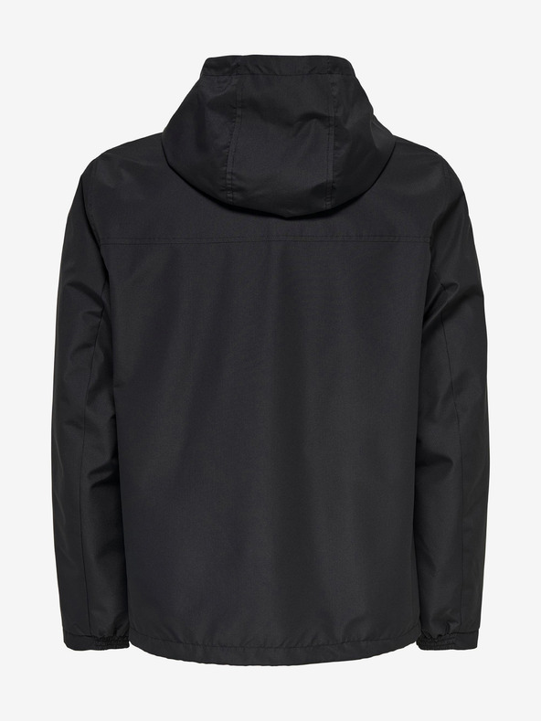 ONLY & SONS Fekete férfi ONLY & SONS Mack könnyű kabát.