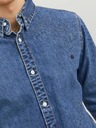 Jack & Jones Jack & Jones Felix kék farmer ing férfiaknak
