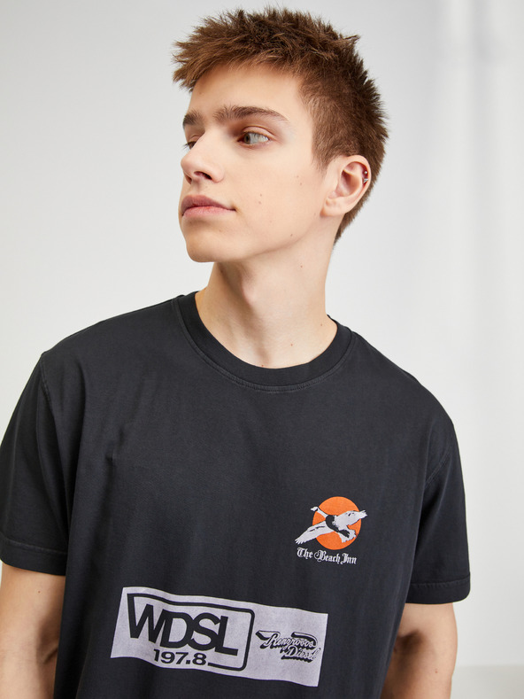 Diesel Fekete férfi póló Diesel