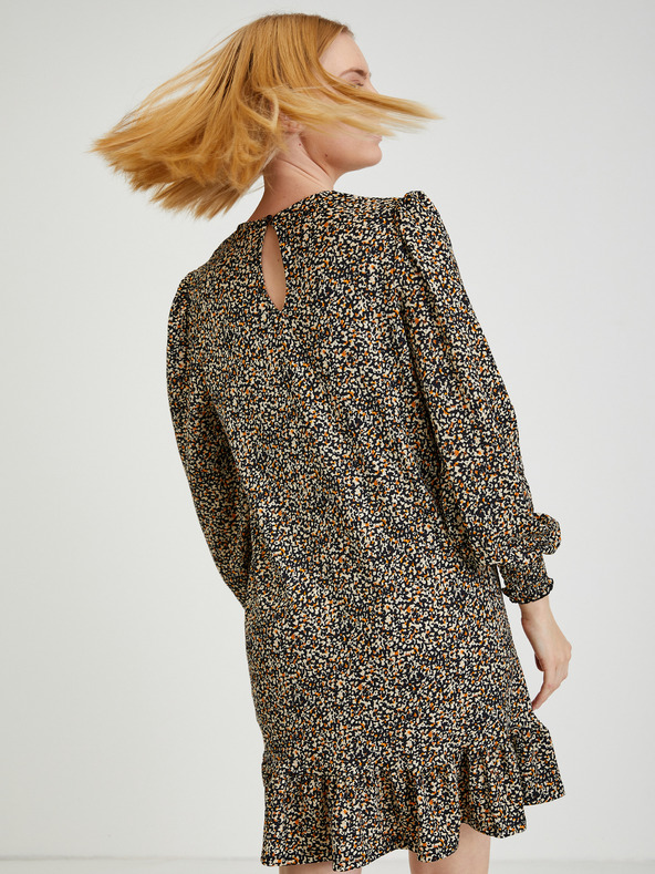 Orsay ORSAY fekete mintás női ruha