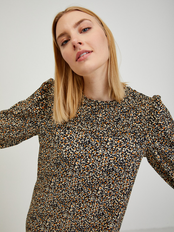 Orsay ORSAY fekete mintás női ruha