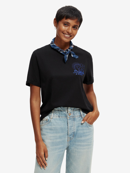 Scotch & Soda Fekete női Scotch & Soda póló