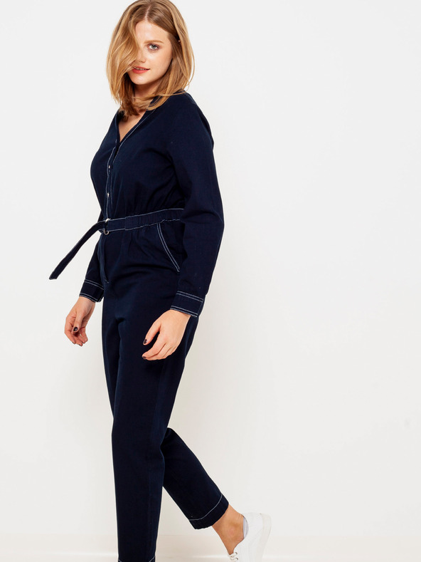 CAMAIEU Sötétkék női kezeslábas CAMAIEU