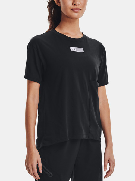 Under Armour Női póló Under Armour Live Woven Pocket Tee