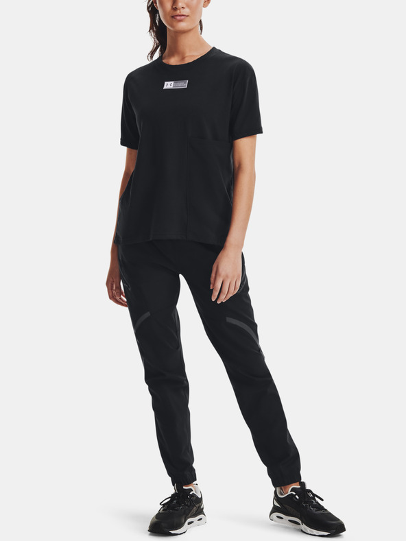 Under Armour Női póló Under Armour Live Woven Pocket Tee