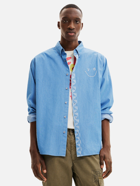Desigual Kék férfi Desigual Gabriel farmer ing