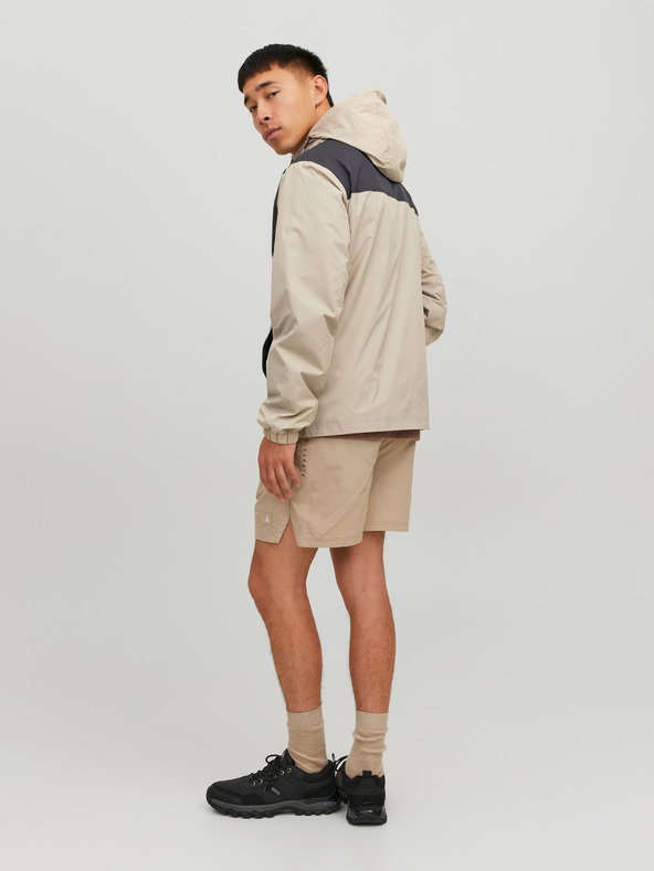 Jack & Jones Krémszínű férfi Jack & Jones Filo könnyű Jack & Jones Filo kapucnis dzseki