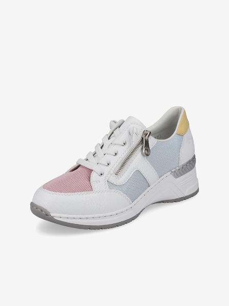 Rieker Fehér női slip on tornacipő Rieker