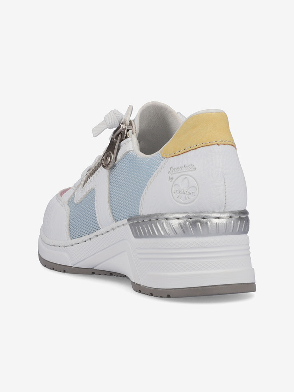 Rieker Fehér női slip on tornacipő Rieker