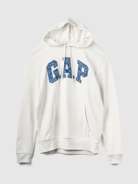 GAP Kapucnis pulóver logóval GAP