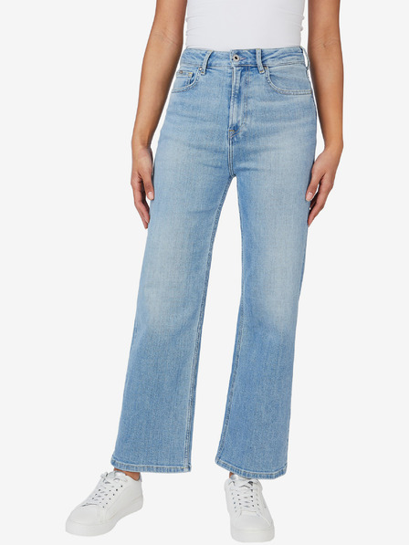 Pepe Jeans Világoskék női Pepe Jeans Lexa széles szárú farmernadrág