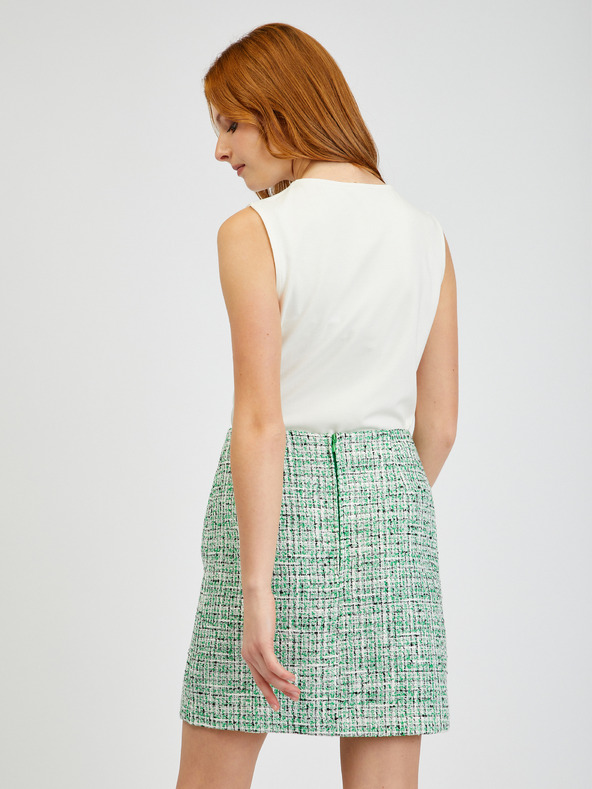 Orsay ORSAY zöld női tweed szoknya