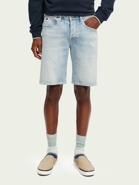 Scotch & Soda Világoskék férfi farmer rövidnadrág Scotch & Soda